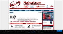 Desktop Screenshot of mainsrl.com